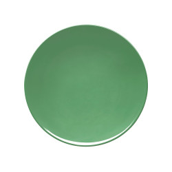 Assiette plate verte 23cm 