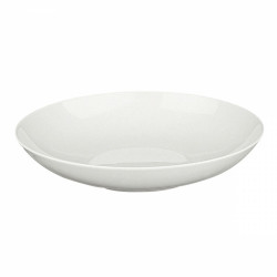 Assiette creuse ronde 20cm Modulo blanc