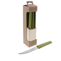 Bloc couteaux en chêne pour 6 couteaux de table - Kleos
