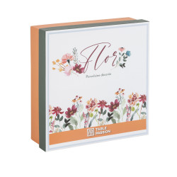 Coffret 4 mugs Flor 35 cl