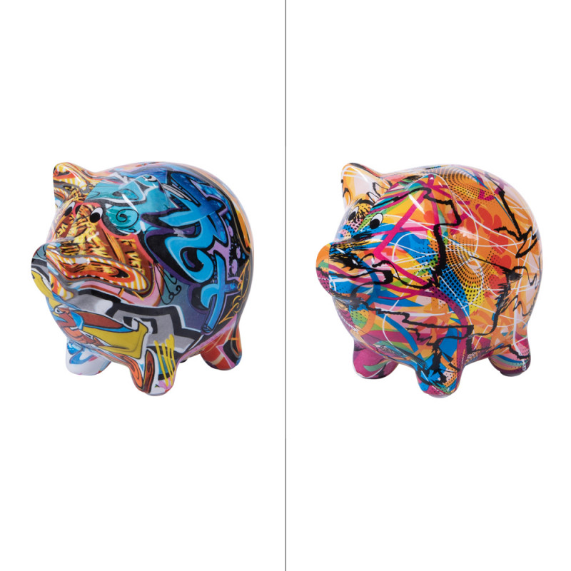 Le cochon Street-art – Tirelire-chic