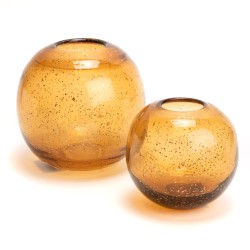 Vase tendance amadeus ambre - Style&Senteur