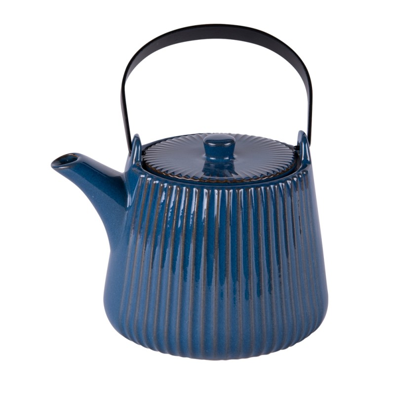 théière en acier inoxydable cuisine bouilloire thé théière en métal avec  infuseur 1l