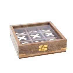 Boite en bois TicTacToe