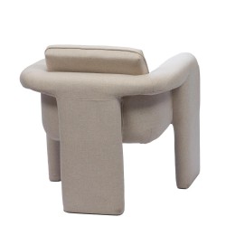 Fauteuil Scarlett blanc