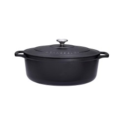 Cocotte ovale 27 cm noir