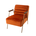 Fauteuil Hutch orange 