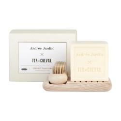 Coffret savon et brosse à...