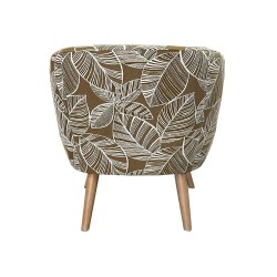 Fauteuil Dagmard feuille miel