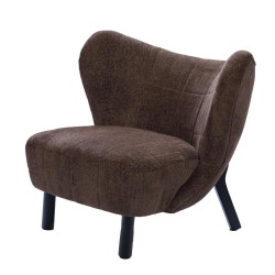 Fauteuil Balthazar marron