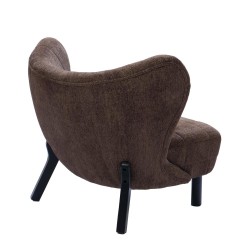 Fauteuil Balthazar marron