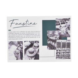 Coffret de 4 gobelets Faustine 7 cm