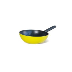 Poêle wok Ramen jaune 28 cm