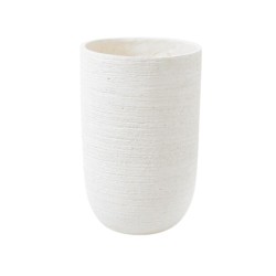 Cache-pot Kelowna 55 cm blanc 