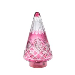 Sapin de Noël Led rose 24 cm