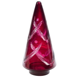 Sapin de Noël Led fuchsia 30 cm