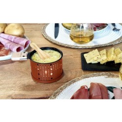 Raclette à la bougie pour 2 Terracotta