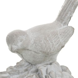 Oiseau boule fleurie