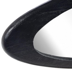 Miroir Taiwo noir 100 cm 