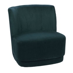 Fauteuil Berny vert foncé