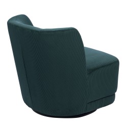 Fauteuil Berny vert foncé