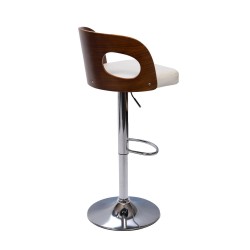 Tabouret de bar Emilie blanc