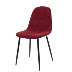 Chaise Ariane framboise