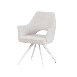 Chaise Pivot blanche  (lot de 2)